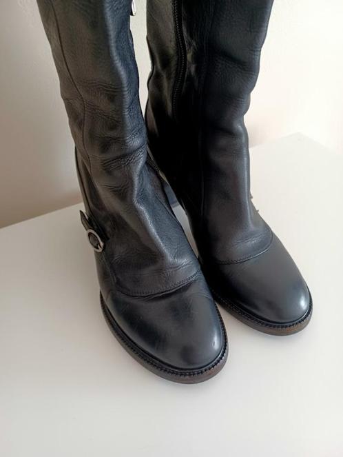 Fratelli Rossetti laarzen. Zwart. Maat 38, Kleding | Dames, Schoenen, Zo goed als nieuw, Hoge laarzen, Zwart, Ophalen of Verzenden