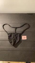 Zwarte mini herenstring, Kleding | Heren, Verzenden, Zwart, Slip