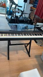 Set de piano de scène à vendre-Yamaha P-255+accessoires, Musique & Instruments, Pianos, Enlèvement, Comme neuf, Noir, Piano