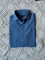 Ralph Lauren hemd overhemd Oxford - medium blauw - S, Blauw, Halswijdte 38 (S) of kleiner, Ralph Lauren, Ophalen of Verzenden