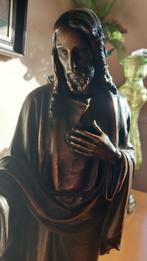 antiek religieus beeld Jezus met kinderen en schaapje, Enlèvement