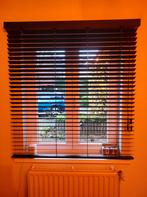 Houten jaloezieën, Huis en Inrichting, Ophalen, Zwart