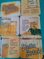 6 oude bierviltjes Stella Artois, Verzamelen, Ophalen of Verzenden, Gebruikt, Viltje(s), Stella Artois