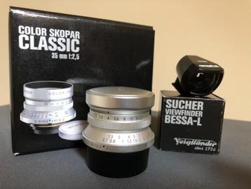 VOIGTLANDER 35mm F2.5 Color-Skopar Classic LTM / M39 lens beschikbaar voor biedingen