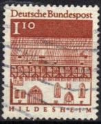 Duitsland Bundespost 1966 - Yvert 361 - Gebouwen (ST), Timbres & Monnaies, Timbres | Europe | Allemagne, Affranchi, Envoi