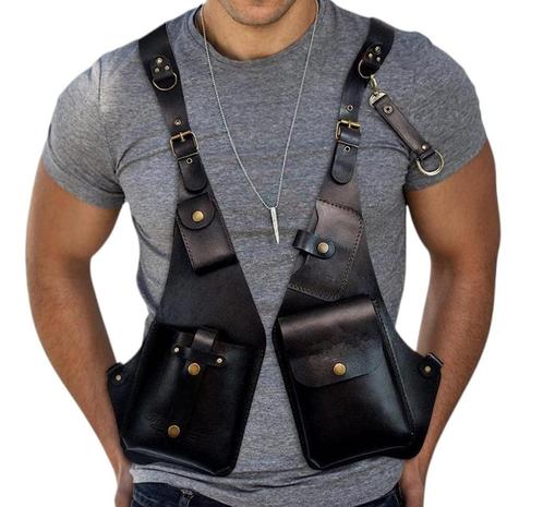 Anti-Diefstal Verborgen Tas - Multi-Pocket Dubbele Schoudert, Handtassen en Accessoires, Tassen | Schoudertassen, Verzenden