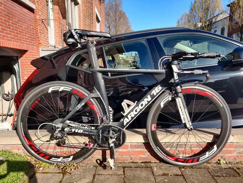 Tijdritfiets Argon 18, Fietsen en Brommers, Fietsen | Racefietsen, Zo goed als nieuw, Carbon, Ophalen of Verzenden