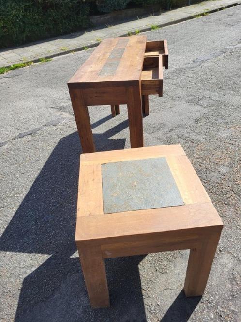 Console et petite table assortie, Huis en Inrichting, Complete inboedels, Ophalen