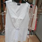 Topje wit kant onderaan Ermanno Scervino mt 42 (it 46), Kleding | Dames, Wit, Maat 42/44 (L), Ophalen of Verzenden, Zo goed als nieuw