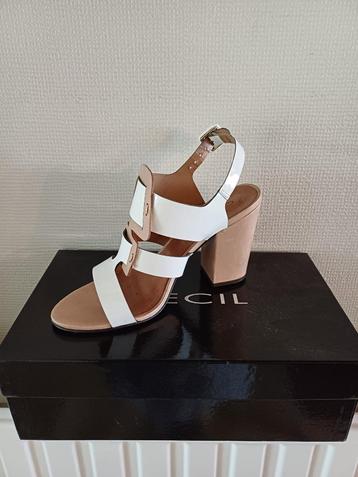 Dames witte zomerschoenen CECIL