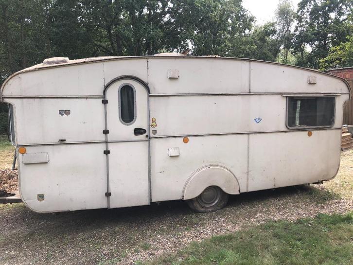 caravan oldtimer travelmaster uit 1968, Caravans en Kamperen, Caravans, Particulier, tot en met 4, 1000 - 1250 kg, Overige, Overige merken