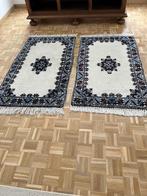 2 Marokkaanse handgeknoopte tapijten, Ophalen, Gebruikt, 100 tot 150 cm, Wit