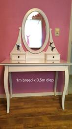 Make up tafel, Huis en Inrichting, Ophalen, 100 tot 150 cm, Zo goed als nieuw, 150 tot 200 cm
