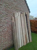 Houten balken  20 stuks, Doe-het-zelf en Bouw, Ophalen, Gebruikt