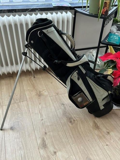 Sac de Golf Trépied Boston Golf (H80cm) + 9 Balles + 1 Club, Sport en Fitness, Golf, Gebruikt, Tas, Overige merken, Ophalen