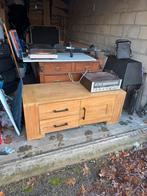 Houten Tv kast te koop in goede en stevige staat, Enlèvement