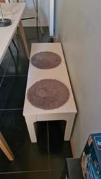 Witte bank IKEA, Ophalen, 75 tot 100 cm, Zo goed als nieuw, Rechthoekig