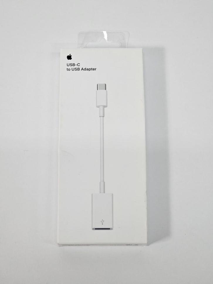 Apple - Adapter - USB-C Male naar USB 3.0 A Female, Computers en Software, Pc- en Netwerkkabels, Zo goed als nieuw, Ophalen of Verzenden