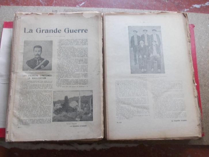 SET VAN 120 TIJDSCHRIFTEN DE GROOTE OORLOG 1914, Boeken, Geschiedenis | Nationaal, Gelezen, 20e eeuw of later, Ophalen of Verzenden