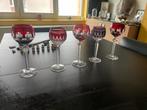 Echte kristallen glazen czech crystal, Antiek en Kunst, Antiek | Glaswerk en Kristal, Ophalen