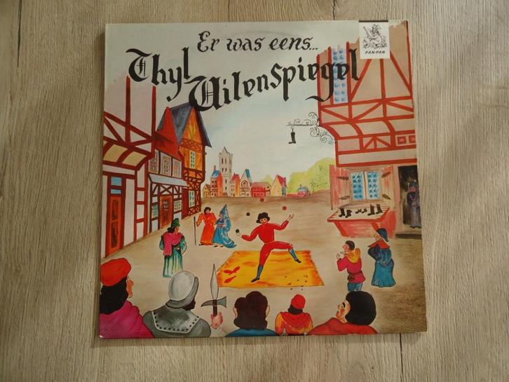 Vintage Sprookjes LP Er Was Eens... Thyl Uilenspiegel., Cd's en Dvd's, Vinyl | Kinderen en Jeugd, Gebruikt, Verhaal of Sprookje