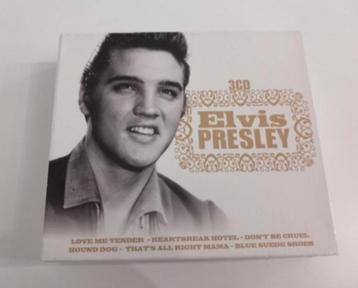3CD Box Elvis Presley The King of Rock and Roll Pop USA beschikbaar voor biedingen