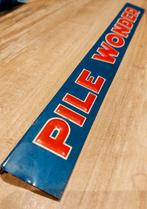 Pile Wonder oud reclame bordje, Ophalen of Verzenden