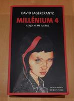 grand format Millénium 4 Ce qui ne me tue pas D. Lagercrantz, Livres, Thrillers, Scandinavie, Utilisé, Enlèvement ou Envoi, David Lagercrantz