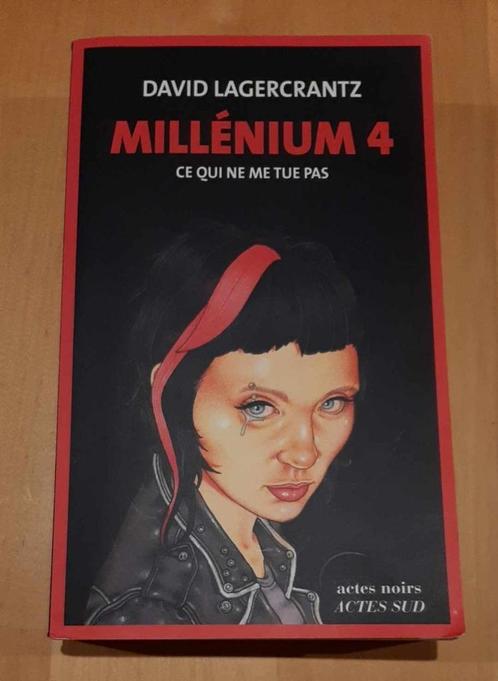 grand format Millénium 4 Ce qui ne me tue pas D. Lagercrantz, Livres, Thrillers, Utilisé, Scandinavie, Enlèvement ou Envoi