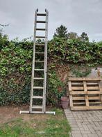 ladder  3 x 12 spurten, Doe-het-zelf en Bouw, Ophalen, Gebruikt, Ladder, Opvouwbaar of Inschuifbaar
