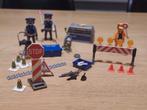 Playmobil politie versperring en extra wegwerken, Ophalen of Verzenden, Gebruikt