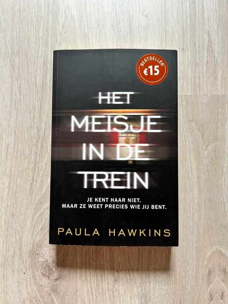 Paula Hawkins - Het meisje in de trein, Boeken, Thrillers, Zo goed als nieuw, Ophalen