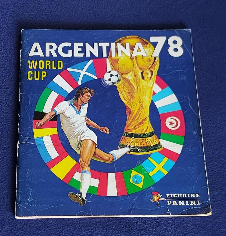 Panini sticker album voetbal 'WK Arg 1978 ' -volledig-, Hobby en Vrije tijd, Stickers en Plaatjes, Gebruikt, Meerdere stickers