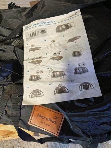 Grote Tent Skandika 6 sleeper protect beschikbaar voor biedingen