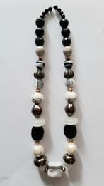 Te koop: Nieuw! Mooie zware halsketting., Handtassen en Accessoires, Kettingen, Ophalen, Nieuw, Zwart, Steen of Mineraal