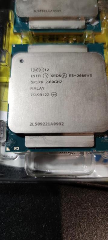 Intel Xeon E5-2660 V3 :10C/20T 2,6GHz (3,3GHz Turbo) 25Mb beschikbaar voor biedingen