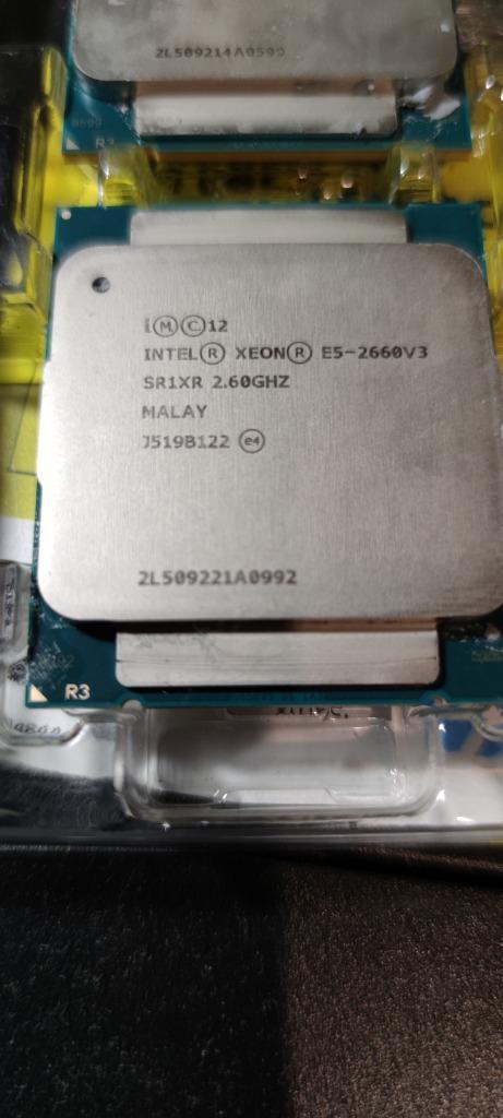 Intel Xeon E5-2660 V3 :10C/20T 2,6GHz (3,3GHz Turbo) 25Mb, Computers en Software, Processors, Gebruikt, 10-core, 3 tot 4 Ghz, Ophalen of Verzenden