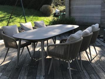 tuinset met 6 stoelen nu 700€ korting voor 1499 euro  beschikbaar voor biedingen