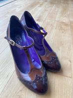 Paar schoenen type Richelieu, Ophalen, Autre, Bruin, Schoenen met hoge hakken
