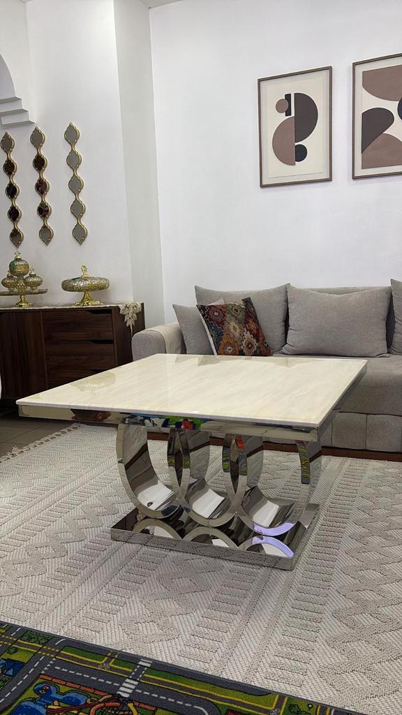 Moderne Luxe Salontafel, Huis en Inrichting, Tafels | Salontafels, Zo goed als nieuw, Ophalen