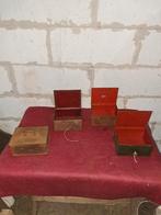 Geldkistjes oude Geldkistjes decoratie, Antiek en Kunst, Curiosa en Brocante, Ophalen of Verzenden