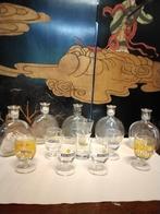 Set Richard glazen met bijhorende Richard flesjes, Verzamelen, Glas en Drinkglazen, Ophalen, Gebruikt