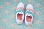 Turnpantoffels wit roze blauw Deto – Maat 37-38 - Nieuw, Kinderen en Baby's, Kinderkleding | Schoenen en Sokken, Meisje, Sportschoenen