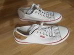 Maat 40 - Levi's Strauss - witte sneakers, Ophalen of Verzenden, Zo goed als nieuw, Sneakers