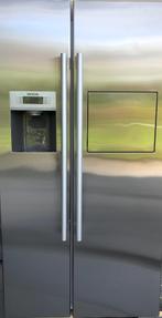 Amerikaanse koelkast Siemens KA63DA71, 60 cm of meer, Met aparte vriezer, 200 liter of meer, Gebruikt