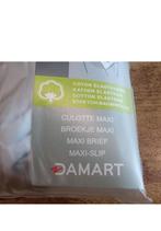 2 culottes Maxi Damart L, Kleding | Dames, Ondergoed en Lingerie, Damart, Ophalen, Wit, Slip