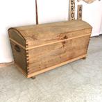 Grande boîte à couvertures ancienne en bois de chêne L 133 P, Antiquités & Art, Enlèvement