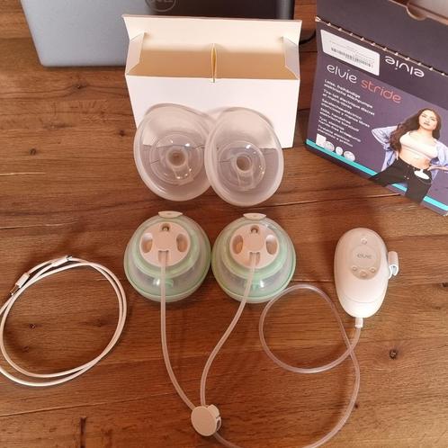 Elvie Stride dubbele kolf + extra's, Kinderen en Baby's, Babyvoeding en Toebehoren, Zo goed als nieuw, Borstkolf, Ophalen