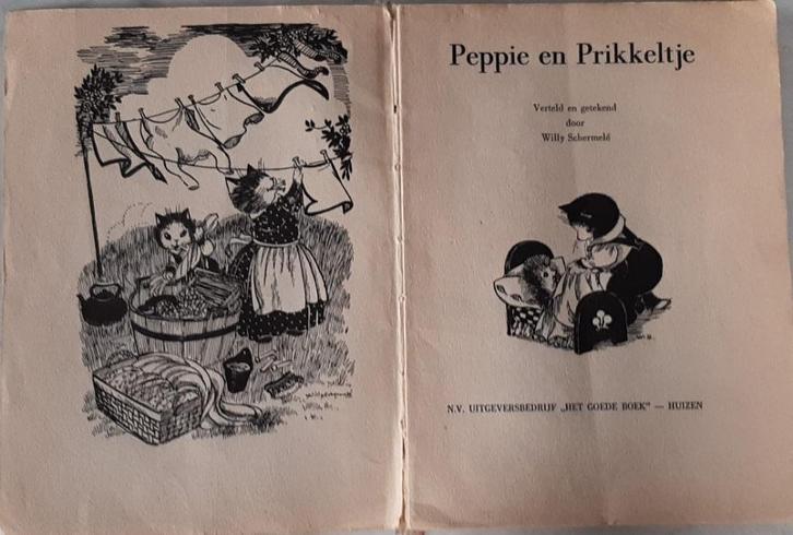 Peppie en Prikkeltje, Boeken, Kinderboeken | Jeugd | onder 10 jaar, Gelezen, Fictie algemeen, Ophalen of Verzenden