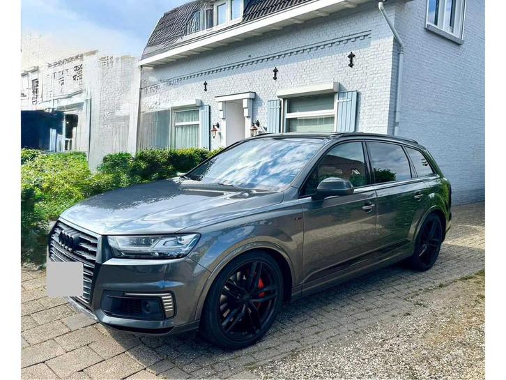 2016 Audi Q7 S Line E-Tron, Auto's, Audi, Bedrijf, Q7, Overige brandstoffen, Euro 6, Overige carrosserie, Automaat, Gebruikt